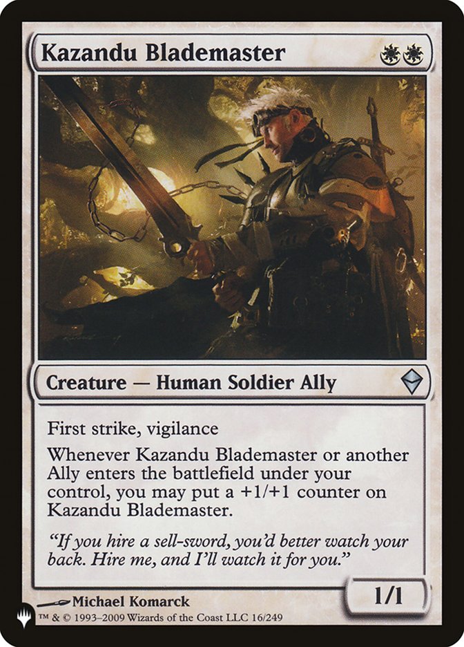 Kazandu Blademaster [The List] | Exor Games Summserside