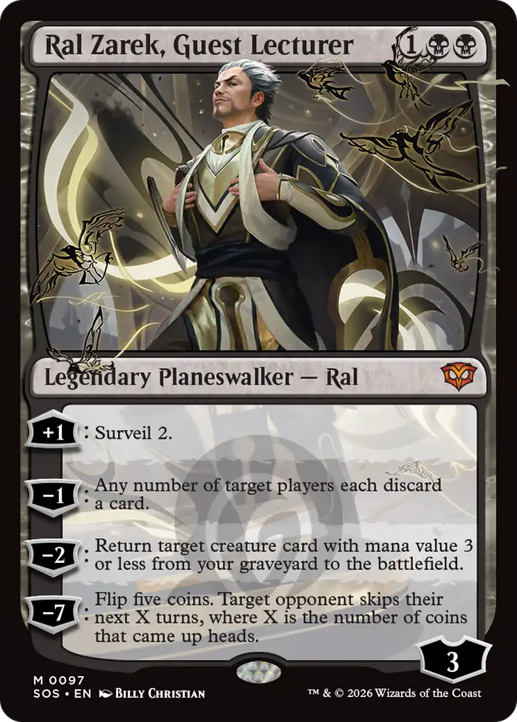 Ral Zarek, Guest Lecturer [Secrets of Strixhaven] | Exor Games Summserside