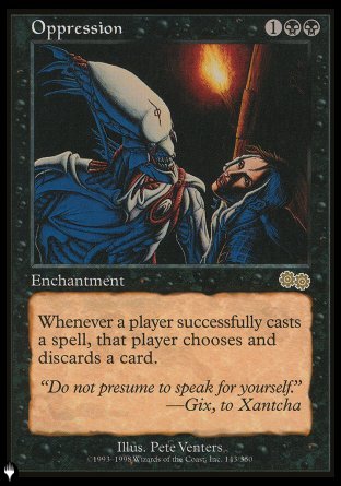 Oppression [The List] | Exor Games Summserside