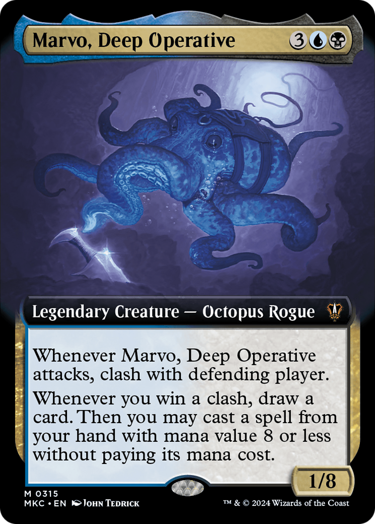 Marvo, Deep Operative (Extended Art) [Murders at Karlov Manor Commander] | Exor Games Summserside