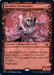 Reckless Stormseeker // Storm-Charged Slasher (Showcase Equinox) [Innistrad: Midnight Hunt] | Exor Games Summserside