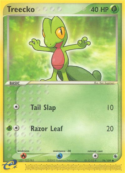 Treecko (76/109) [EX: Ruby & Sapphire] | Exor Games Summserside