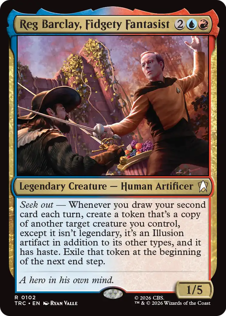 Reg Barclay, Fidgety Fantasist [Star Trek Commander] | Exor Games Summserside