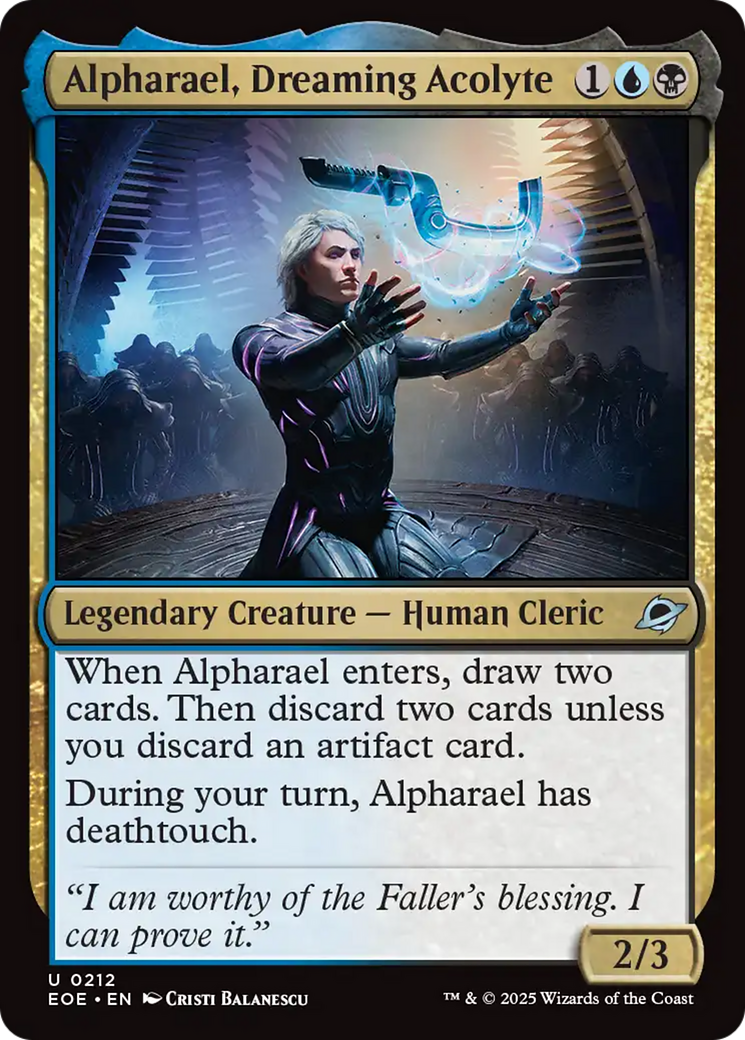 Alpharael, Dreaming Acolyte [Edge of Eternities] | Exor Games Summserside