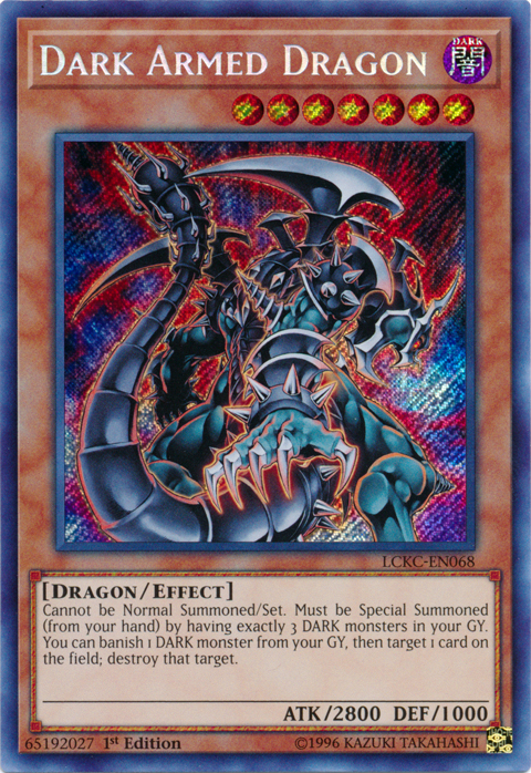 Dark Armed Dragon [LCKC-EN068] Secret Rare | Exor Games Summserside