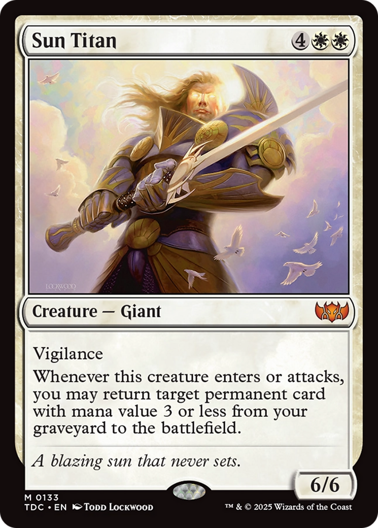 Sun Titan [Tarkir: Dragonstorm Commander] | Exor Games Summserside