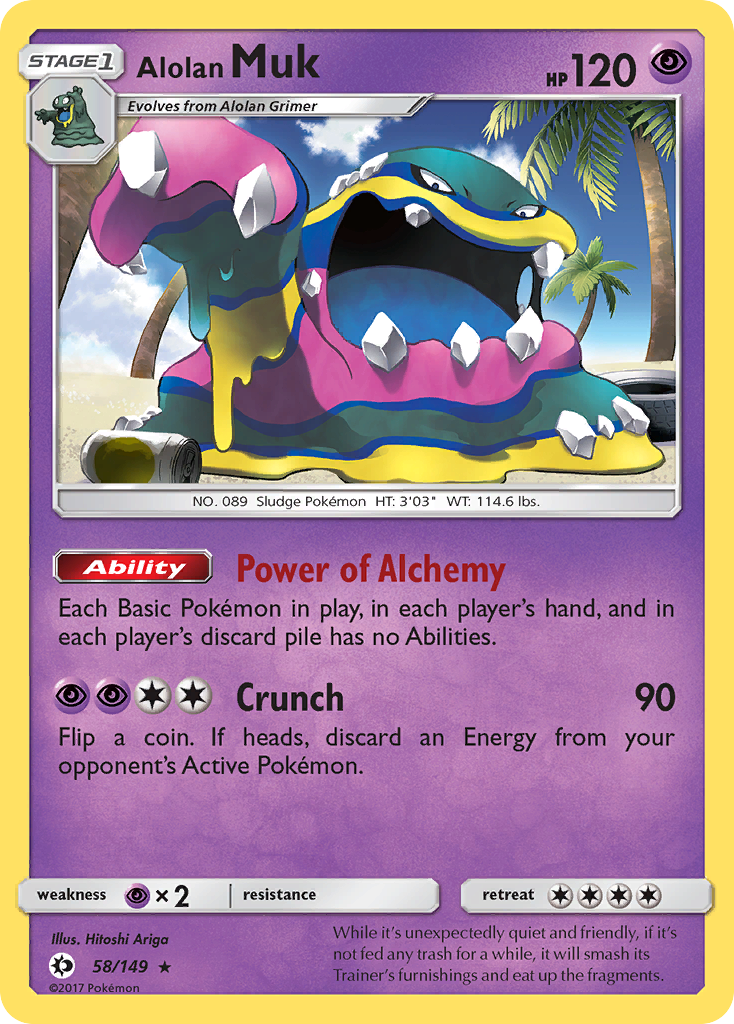 Alolan Muk (58/149) [Sun & Moon: Base Set] | Exor Games Summserside