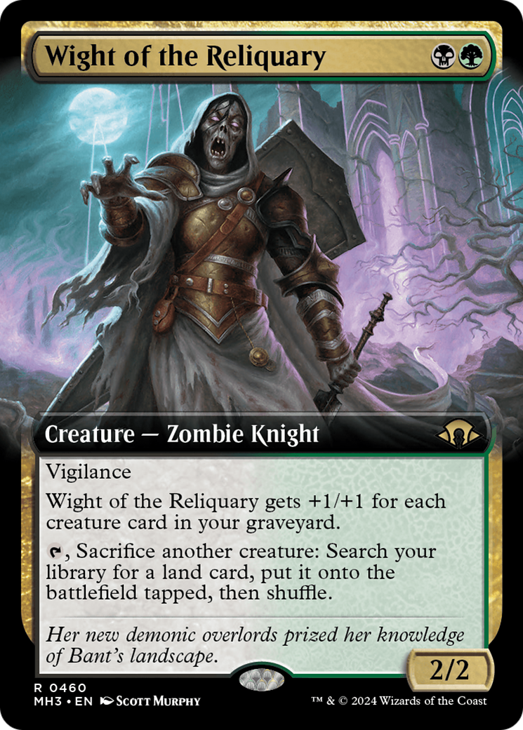 Wight of the Reliquary (Extended Art) [Modern Horizons 3] | Exor Games Summserside