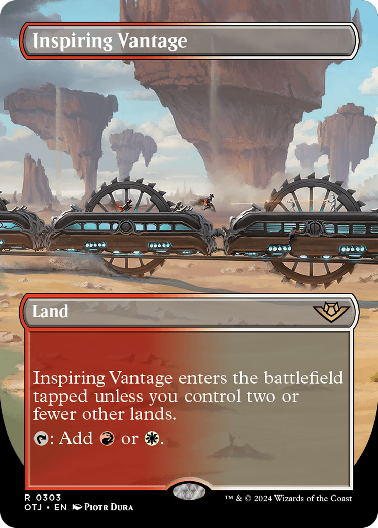 Inspiring Vantage (Borderless) [Outlaws of Thunder Junction] | Exor Games Summserside