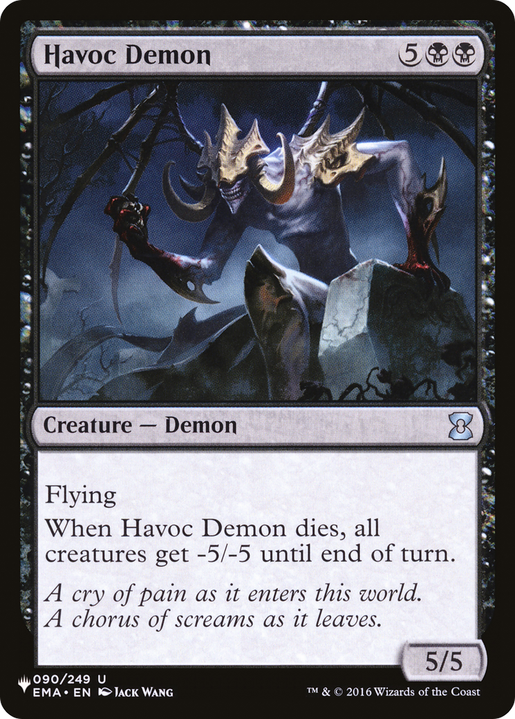 Havoc Demon [The List] | Exor Games Summserside