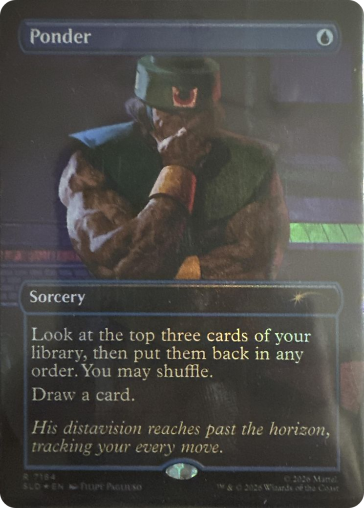 Ponder (7184) [Secret Lair Drop Series] | Exor Games Summserside