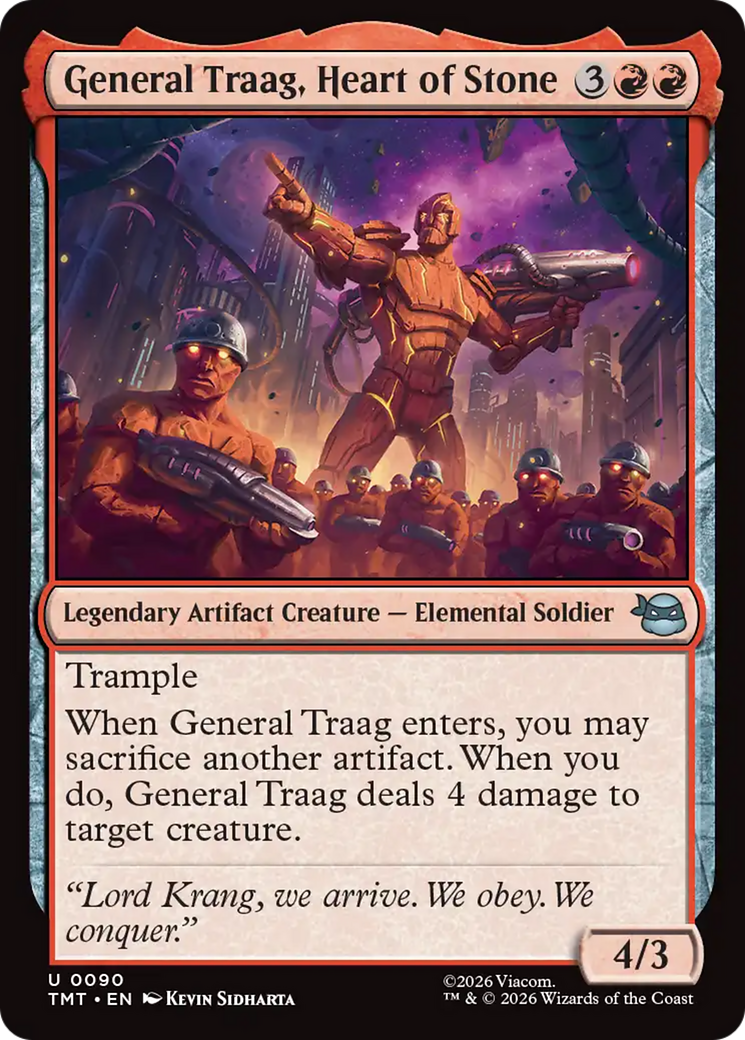 General Traag, Heart of Stone [Teenage Mutant Ninja Turtles] | Exor Games Summserside