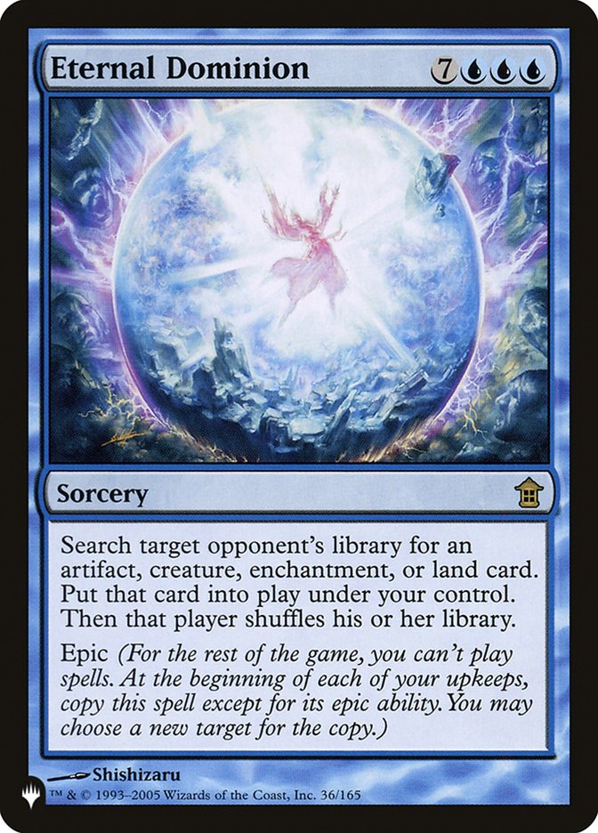 Eternal Dominion [The List] | Exor Games Summserside