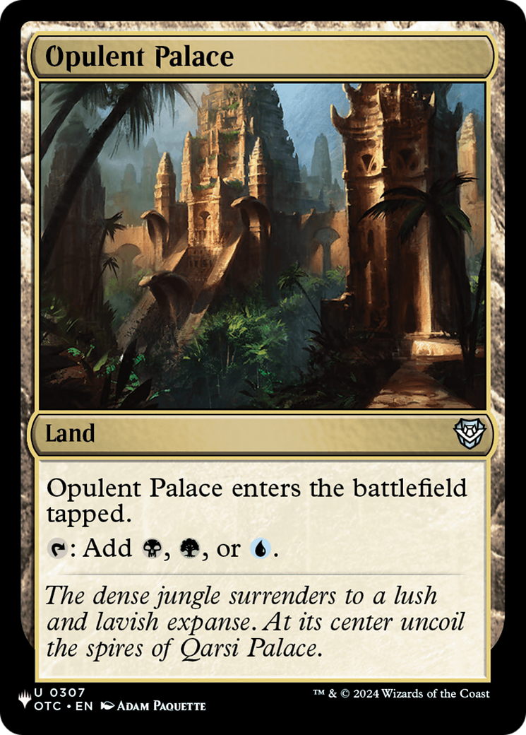 Opulent Palace (OTC) [The List] | Exor Games Summserside
