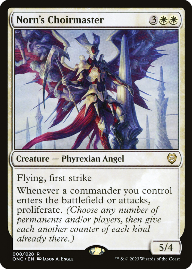 Norn's Choirmaster [Phyrexia: All Will Be One Commander] | Exor Games Summserside