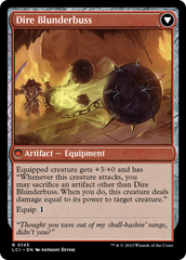 Dire Flail // Dire Blunderbuss [The Lost Caverns of Ixalan Prerelease Cards] | Exor Games Summserside