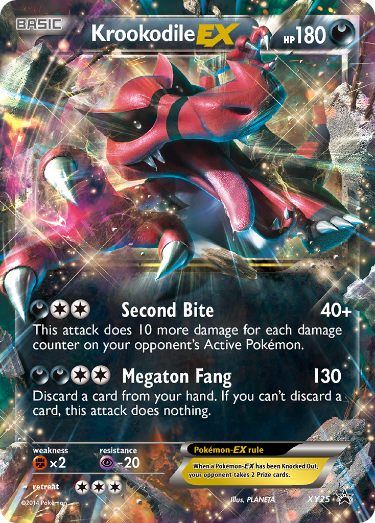 Krookodile EX (XY25) [XY: Black Star Promos] | Exor Games Summserside