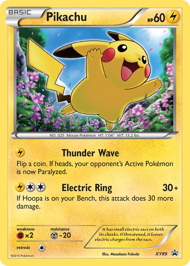 Pikachu (XY89) (Collector Chest) [XY: Black Star Promos] | Exor Games Summserside