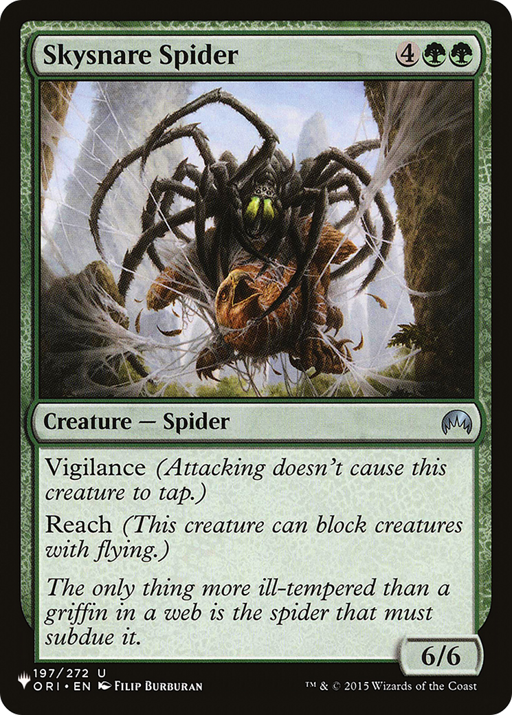 Skysnare Spider [The List Reprints] | Exor Games Summserside