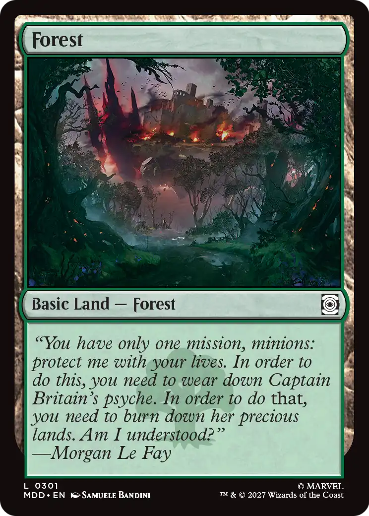 Forest (0301) [Marvel: Darkhold Destiny] | Exor Games Summserside