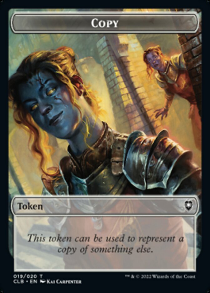 Will Kenrith Emblem // Copy Double-Sided Token [Commander Legends: Battle for Baldur's Gate Tokens] | Exor Games Summserside