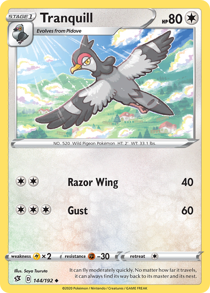 Tranquill (144/192) [Sword & Shield: Rebel Clash] | Exor Games Summserside