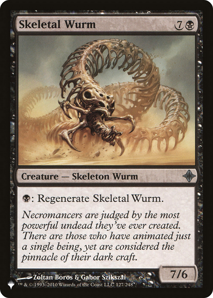 Skeletal Wurm [The List] | Exor Games Summserside