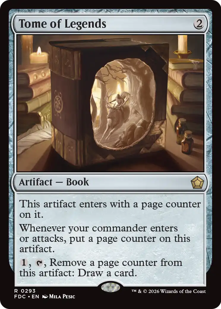 Tome of Legends [Foundations Commander] | Exor Games Summserside