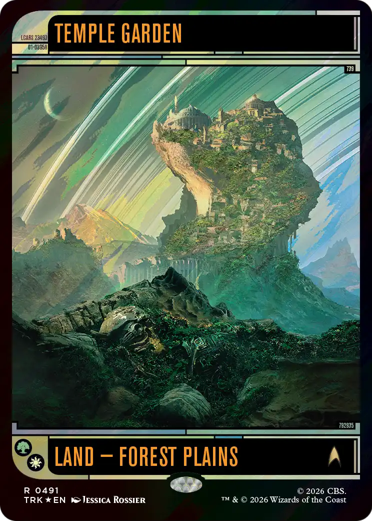 Temple Garden (Surge Foil) [Star Trek] | Exor Games Summserside