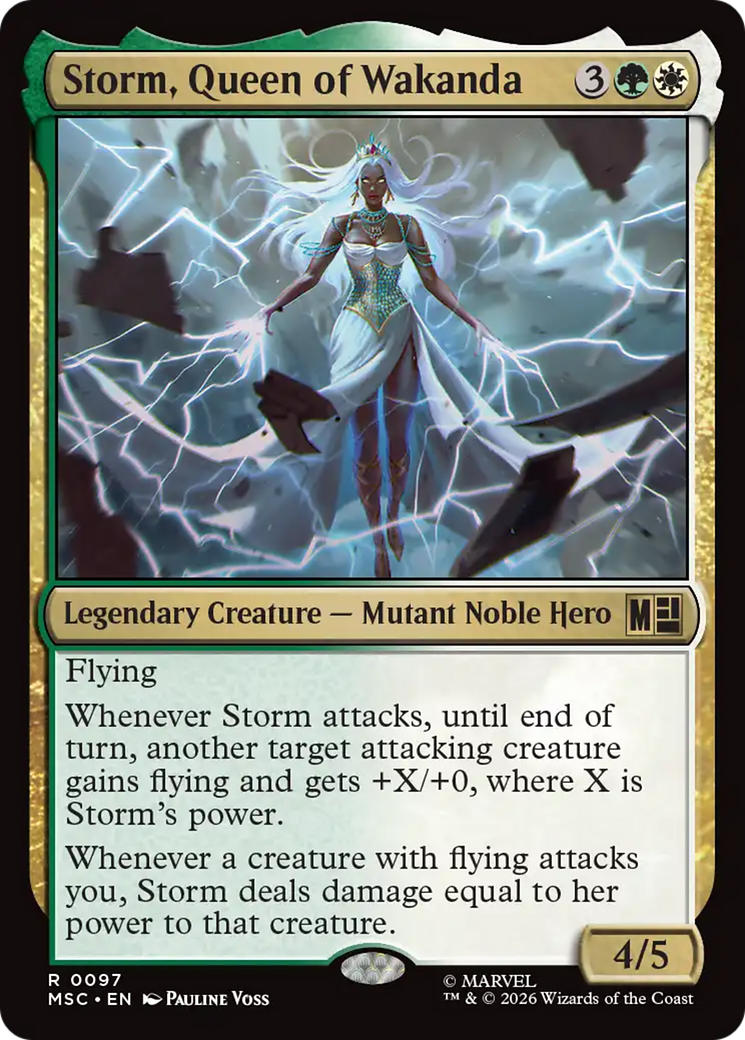 Storm, Queen of Wakanda (Surge Foil) [Marvel Super Heroes Commander] | Exor Games Summserside
