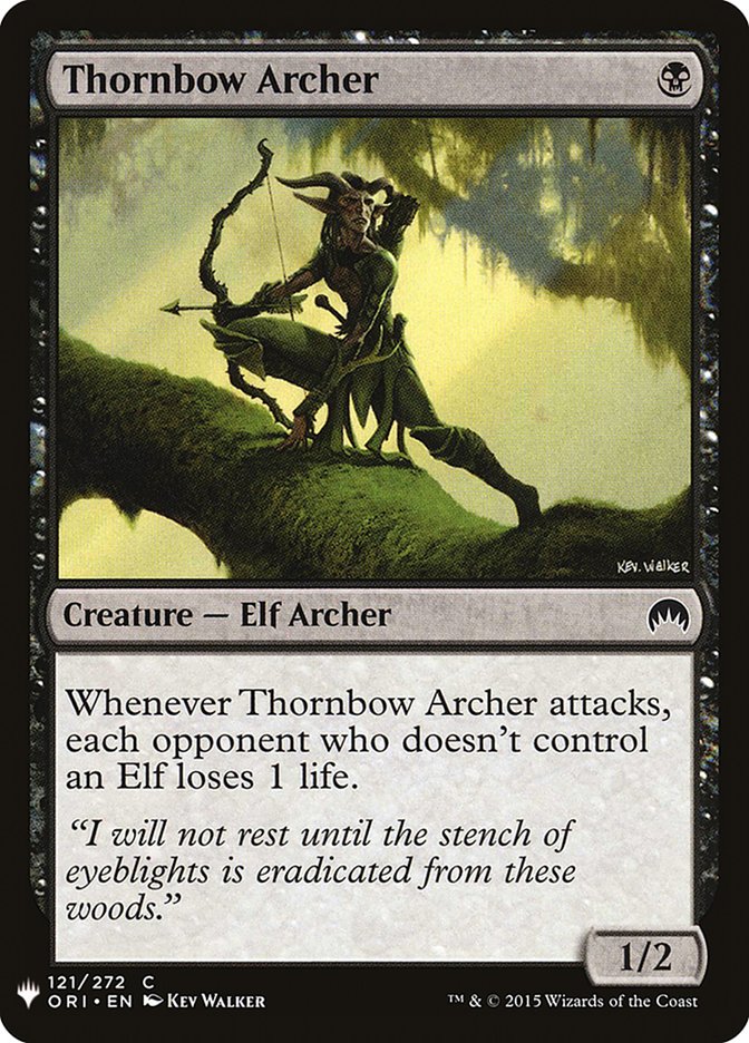 Thornbow Archer [Mystery Booster] | Exor Games Summserside