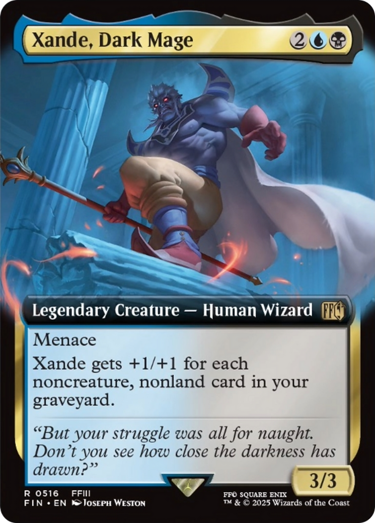 Xande, Dark Mage (Extended Art) [FINAL FANTASY] | Exor Games Summserside