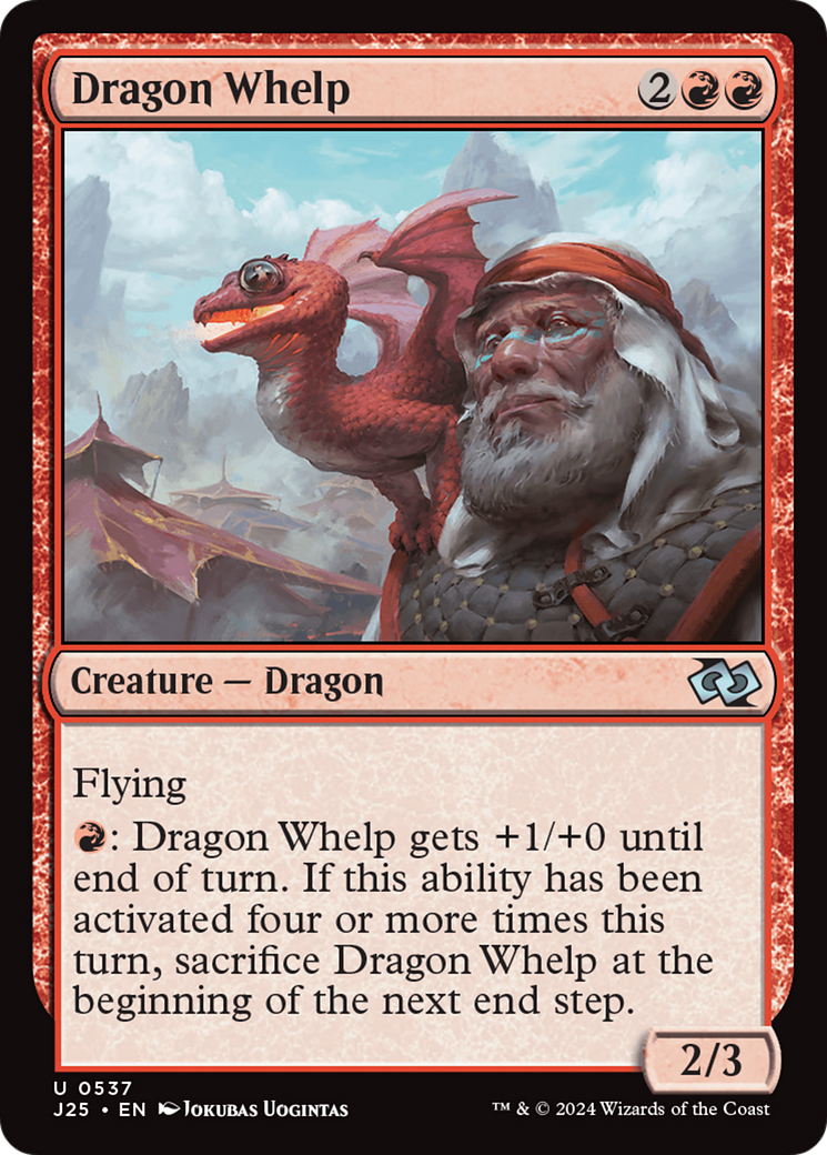 Dragon Whelp [Foundations Jumpstart] | Exor Games Summserside