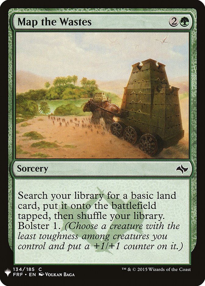 Map the Wastes [Mystery Booster] | Exor Games Summserside