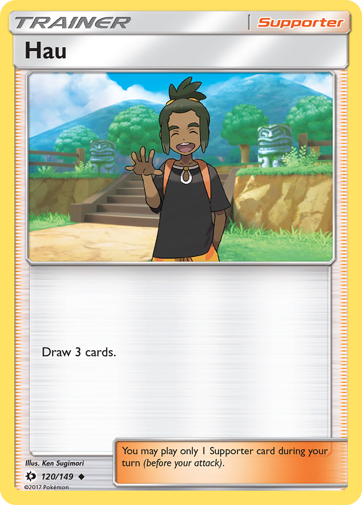 Hau (120/149) [Sun & Moon: Base Set] | Exor Games Summserside