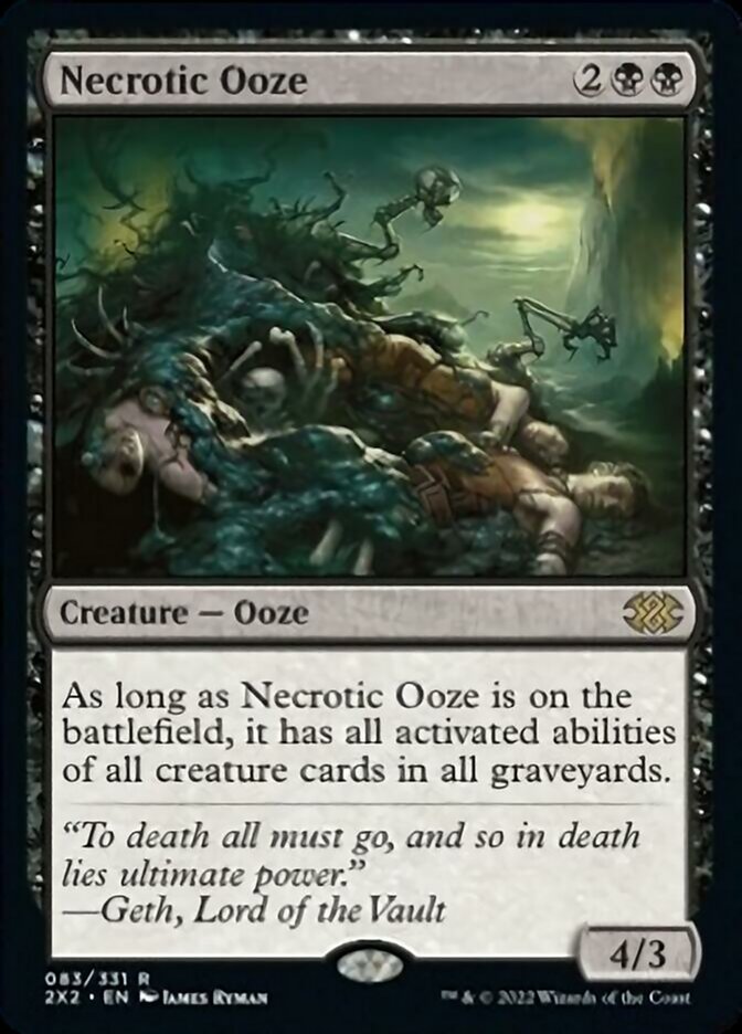 Necrotic Ooze [Double Masters 2022] | Exor Games Summserside