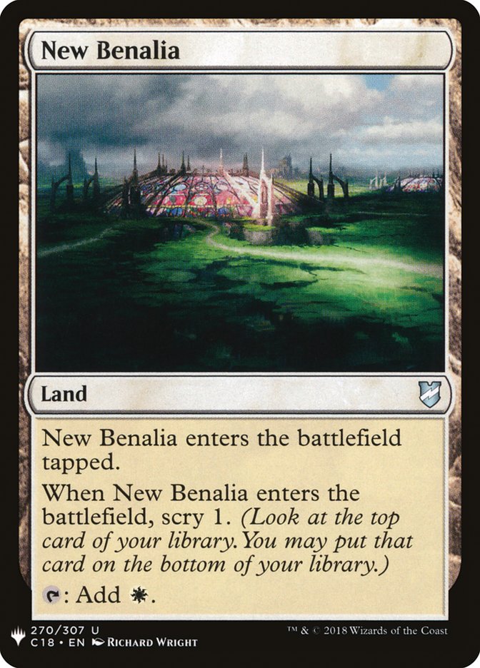 New Benalia [Mystery Booster] | Exor Games Summserside
