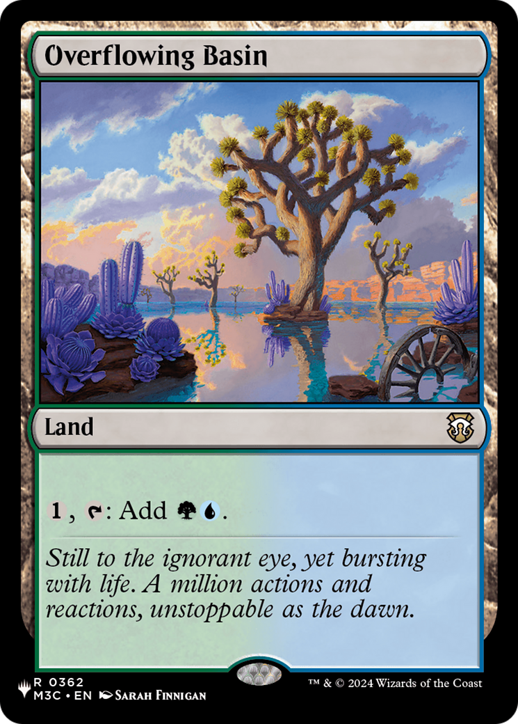Overflowing Basin (M3C) [The List] | Exor Games Summserside
