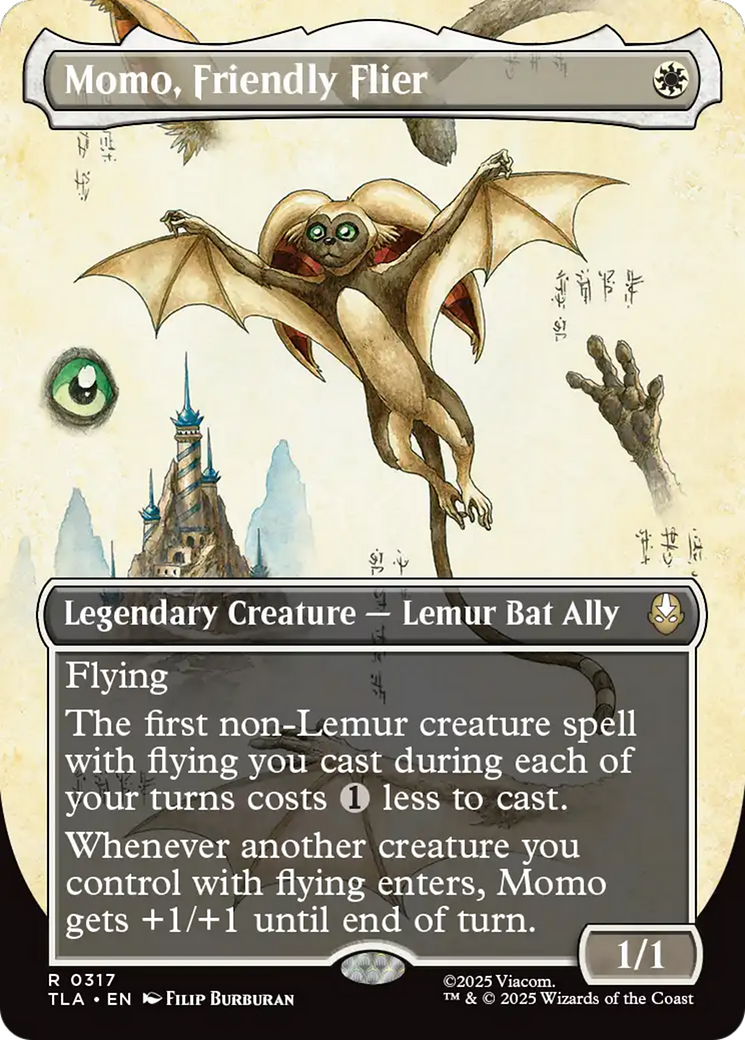 Momo, Friendly Flier (Borderless) [Avatar: The Last Airbender] | Exor Games Summserside
