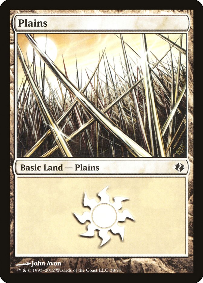 Plains (38) [Duel Decks: Venser vs. Koth] | Exor Games Summserside