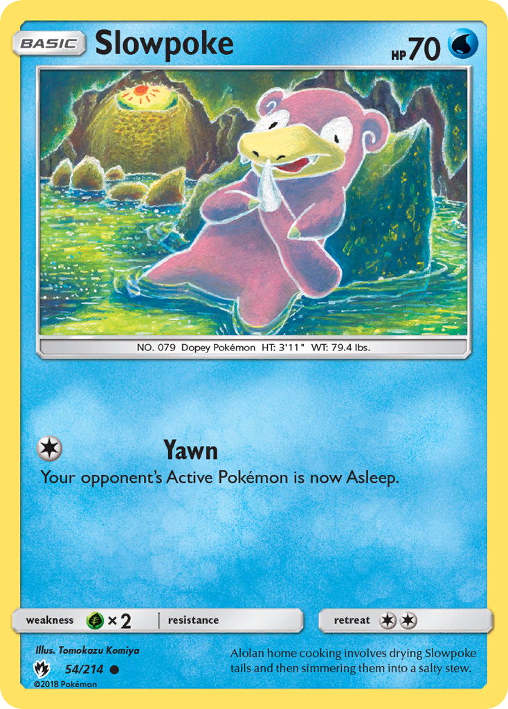 Slowpoke (54/214) [Sun & Moon: Lost Thunder] | Exor Games Summserside