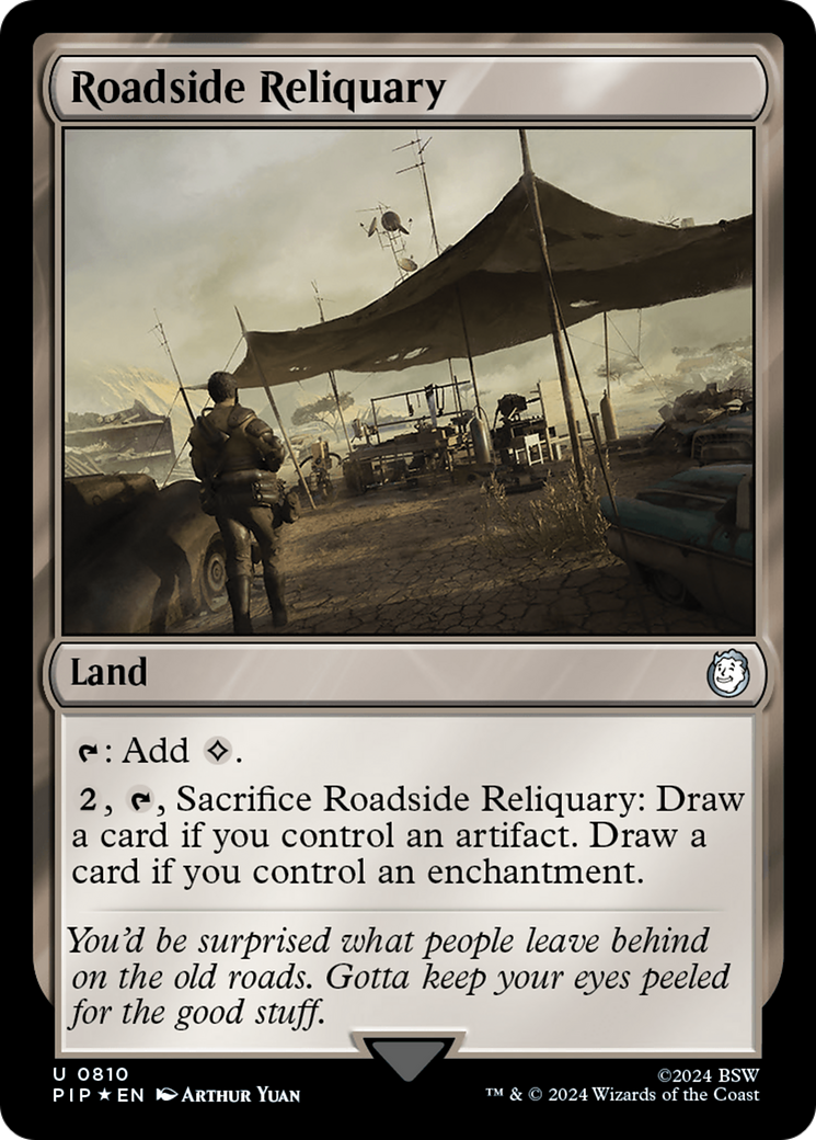 Roadside Reliquary (Surge Foil) [Fallout] | Exor Games Summserside