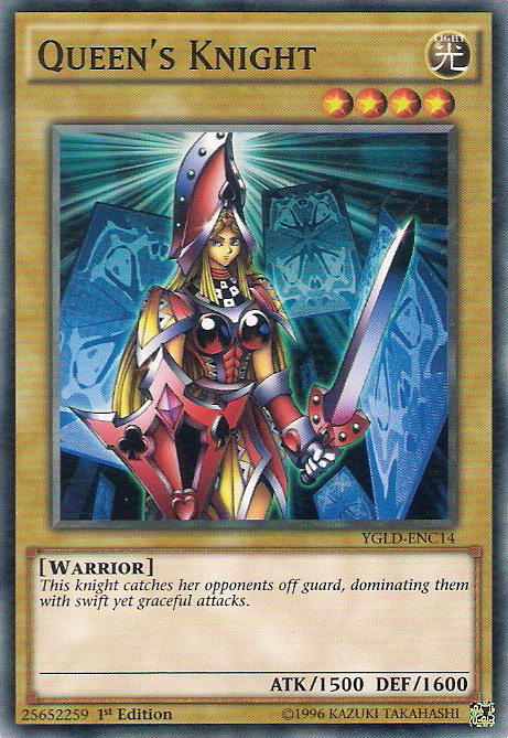 Queen's Knight [YGLD-ENC14] Common | Exor Games Summserside