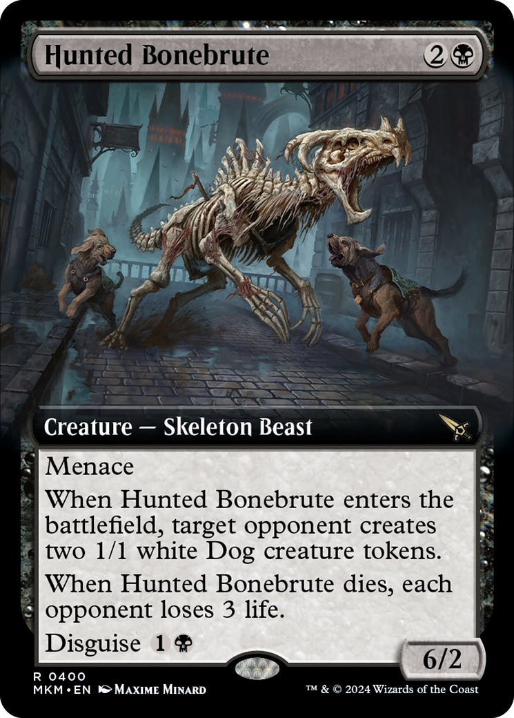 Hunted Bonebrute (Extended Art) [Murders at Karlov Manor] | Exor Games Summserside