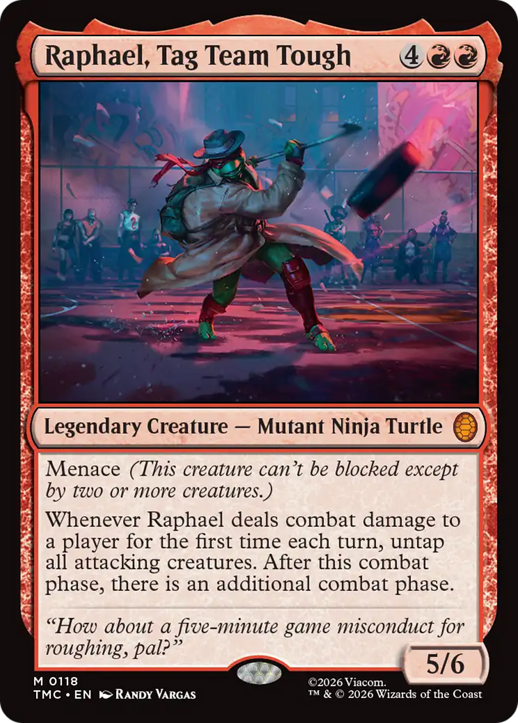Raphael, Tag Team Tough [Teenage Mutant Ninja Turtles Commander] | Exor Games Summserside