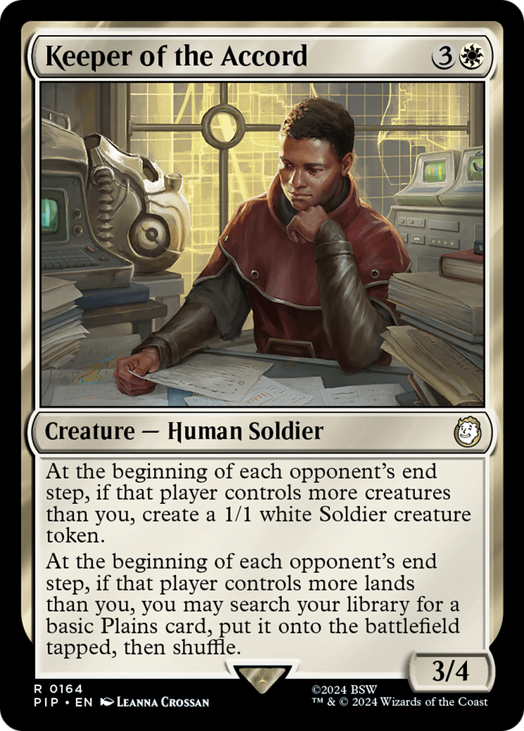 Keeper of the Accord [Fallout] | Exor Games Summserside