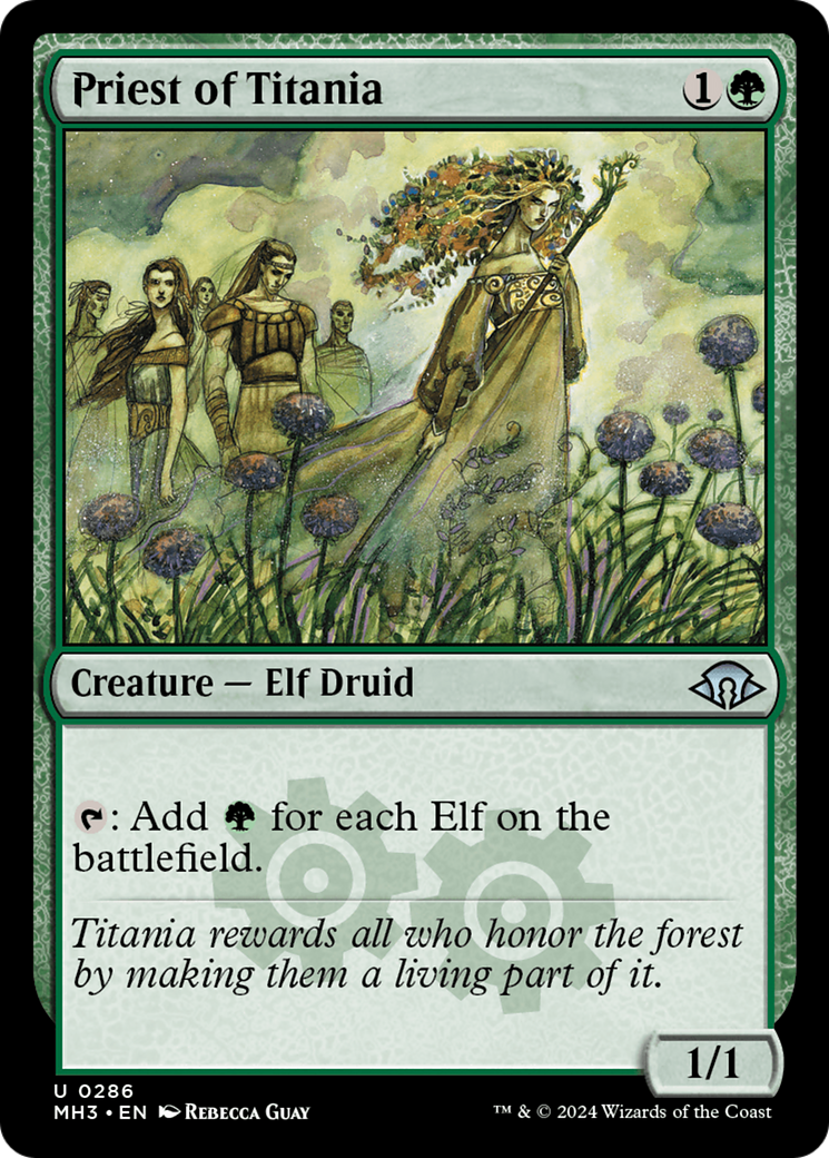 Priest of Titania [Modern Horizons 3] | Exor Games Summserside