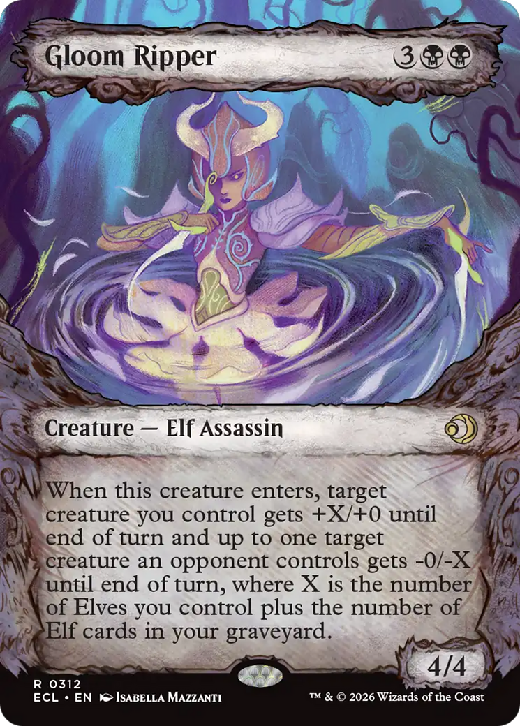 Gloom Ripper (Showcase) [Lorwyn Eclipsed] | Exor Games Summserside