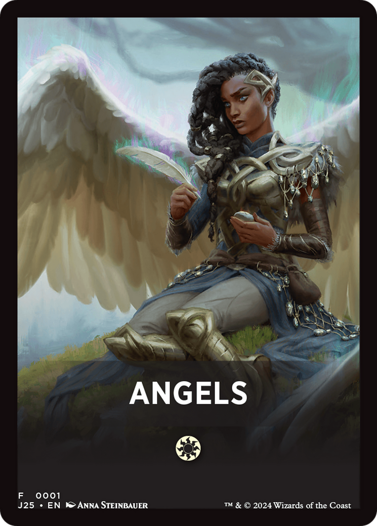 Angels Theme Card [Foundations Jumpstart Front Cards] | Exor Games Summserside