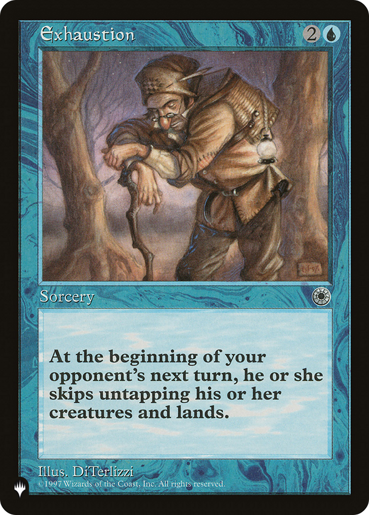 Exhaustion [The List] | Exor Games Summserside